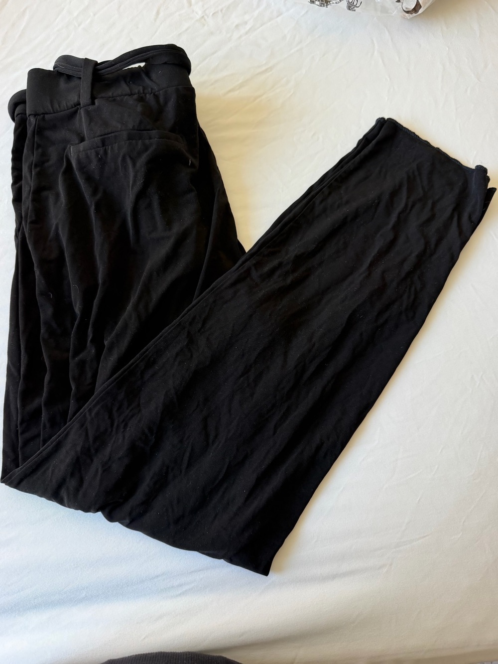 Express Black Slacks with Tie